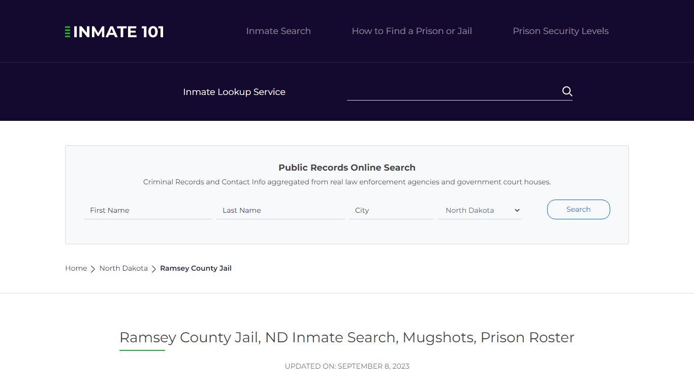 Ramsey County Jail, ND Inmate Search, Mugshots, Prison Roster